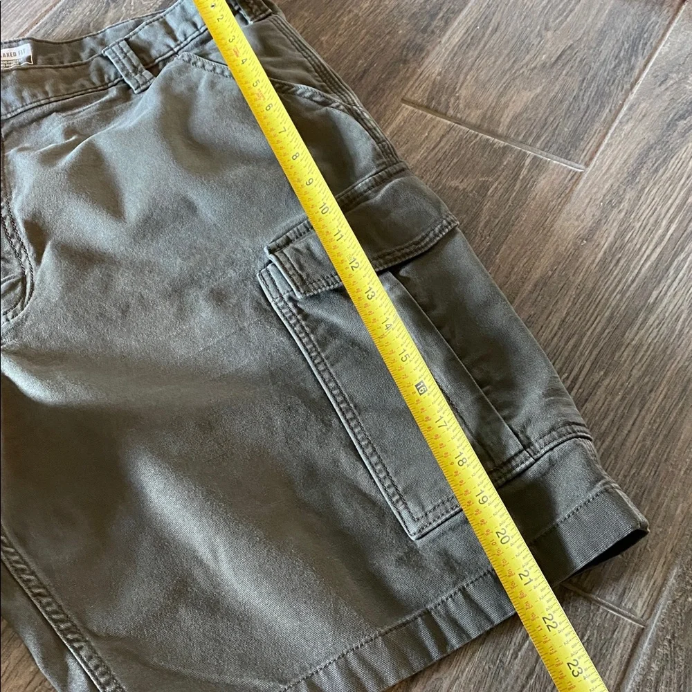 Men's Cargo Shorts - Tan and Olive Carhartt 42 Waist Relax Fit
